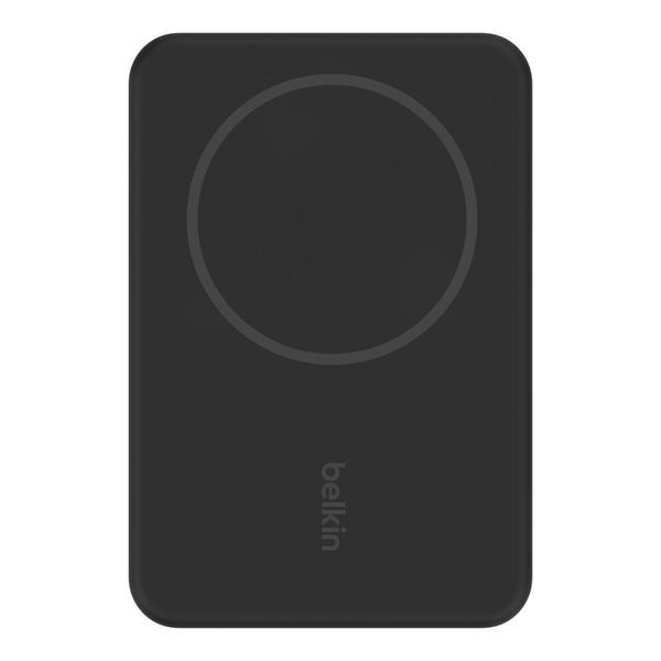 Акумулятор портативний літій-іонний Power Bank Belkin 5000мА&middot;год, 7.5Вт, MagSafe, чорний (BPD004BTBK) 366303 фото