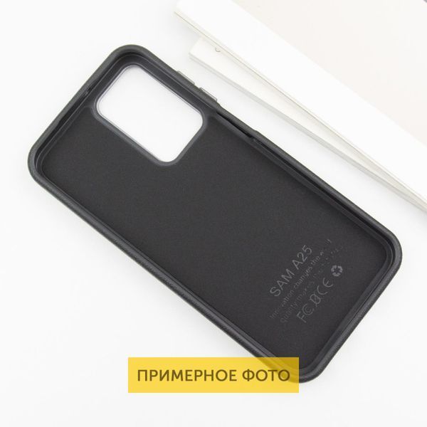 Шкіряний чохол Leather Case Metal Buttons для Xiaomi Redmi 9C Black 342189 фото