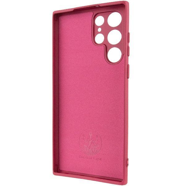 Чохол Silicone Cover Lakshmi Full Camera (A) для Samsung Galaxy S23 Ultra Бордовий / Marsala 268235 фото