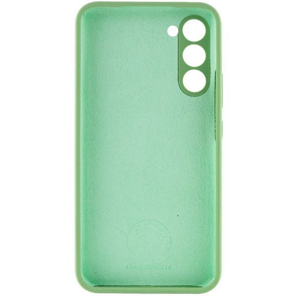 Чохол Silicone Cover Lakshmi Full Camera (AAA) для Samsung Galaxy S24+ М'ятний / Mint 286916 фото