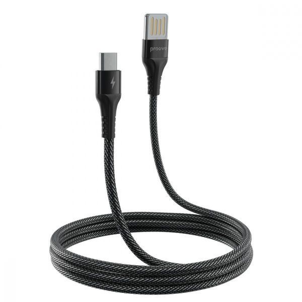 Кабель Proove Double Way Weft Micro USB 2.4A (1m) (CCDW20001302) White 287153 фото