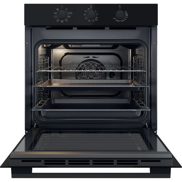 Духова шафа Whirlpool електрична, 71л, A, конвекція, чорний (OMK38HU0B) 371458 фото