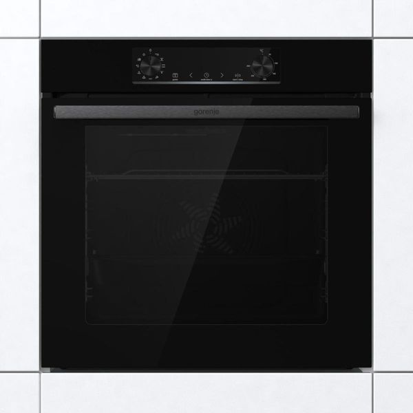 Комплект Gorenje (духовка електрична BO6735E05B + поверхня газова на склі GTW641EB), 743549, чорн (SET_BO6735E05B_GTW641EB) 374704 фото
