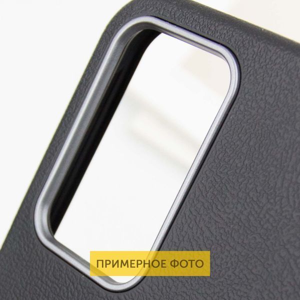 Шкіряний чохол Leather Case Metal Buttons для Xiaomi Redmi 9C Black 342189 фото