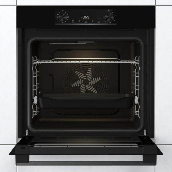 Комплект Gorenje (духовка електрична BO6735E05B + поверхня газова на склі GTW641EB), 743549, чорн (SET_BO6735E05B_GTW641EB) 374704 фото