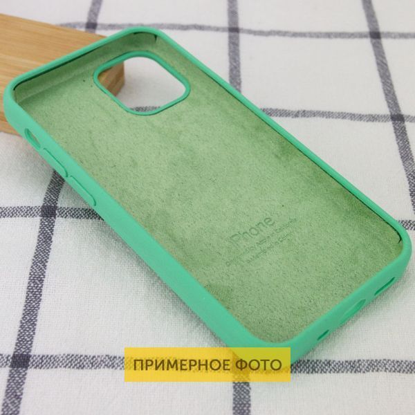 Чохол Silicone Case Full Protective (AA) для Apple iPhone 16 (6.1") Зелений / Spearmint 319347 фото