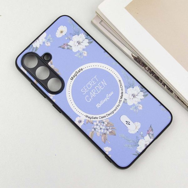 TPU+PC чохол Secret Garden with MagFit для Samsung Galaxy S23 FE Lilac 327089 фото