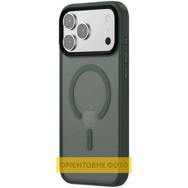 Чохол Ummi Colorful with MagSafe для Apple iPhone 17 (6.3") Зелений / Dark Green 401841 фото