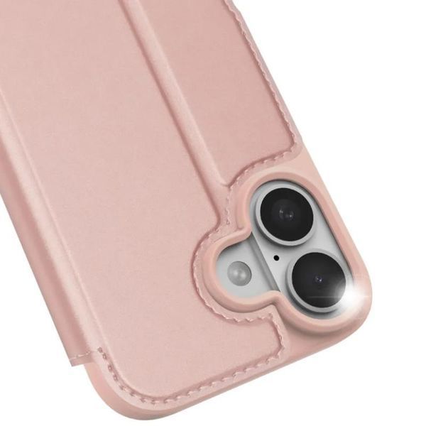 Чохол-книжка Dux Ducis з кишенею для візиток для Apple iPhone 17 (6.3") Rose Gold 393978 фото