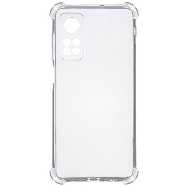 TPU чохол GETMAN Ease logo посилені кути Full Camera для Xiaomi Mi 10T / Mi 10T Pro Безбарвний (прозорий) 295168 фото
