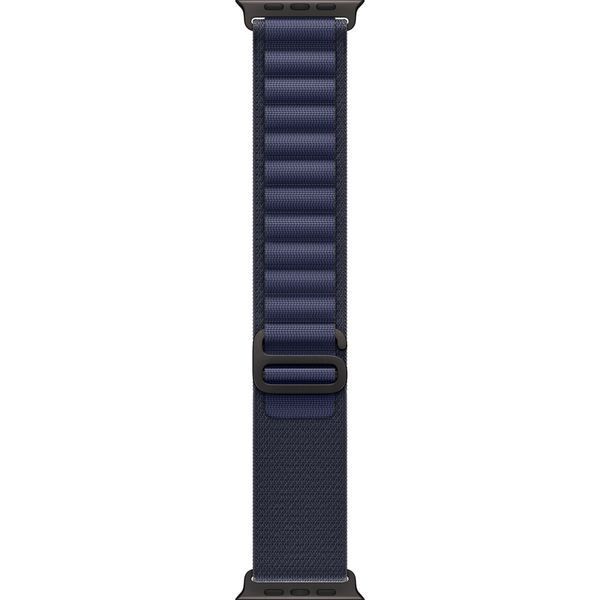 Ремінець Apple Watch Alpine Loop Band Small Для Watch 49mm - Black Titanium Finish - Navy (MYPW3) 330910 фото