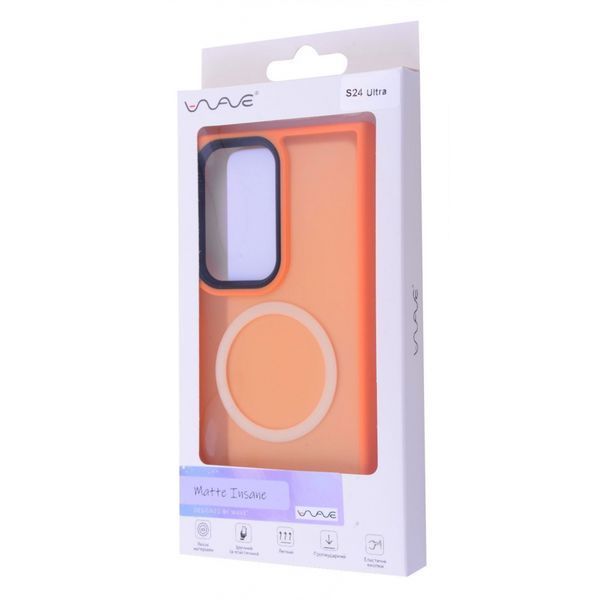 Чохол WAVE Matte Insane Case with Magnetic Ring Samsung Galaxy S24 Ultra light purple 396597 фото