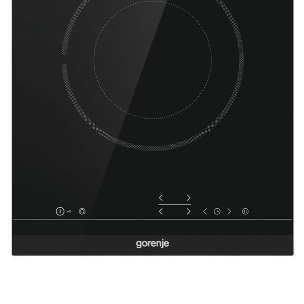 Варильна поверхня Gorenje електрична, 30см, Доміно, чорний (ECT322BCSC) 368164 фото