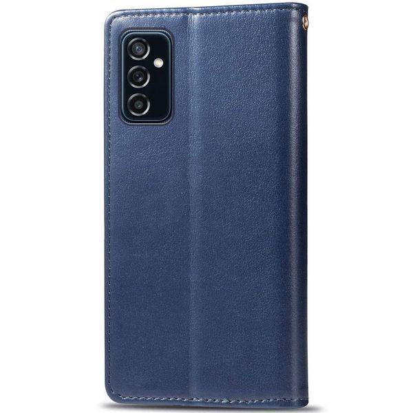Шкіряний чохол книжка GETMAN Gallant (PU) для Samsung Galaxy A15 4G/5G / M15 5G Синій 286410 фото