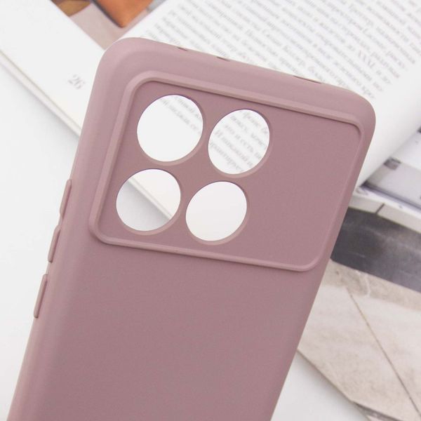Чохол Silicone Cover Lakshmi Full Camera (A) для Xiaomi Poco X6 Pro Рожевий / Pink Sand 288554 фото