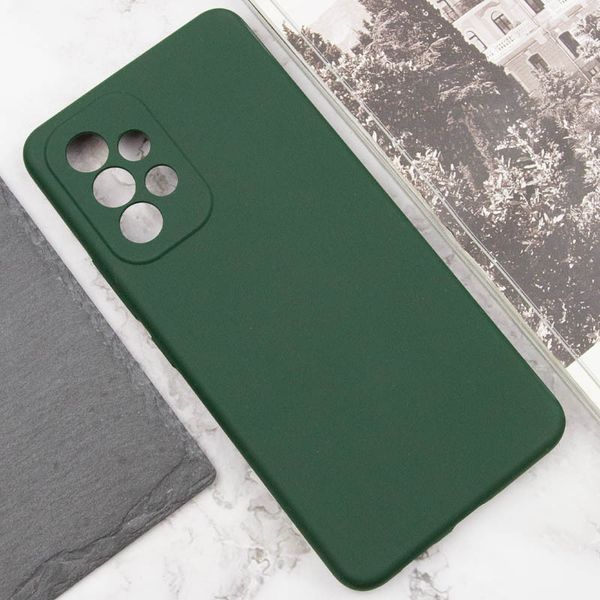 Чохол Silicone Cover Lakshmi Full Camera (AAA) для Samsung Galaxy A33 5G Зелений / Cyprus Green 271868 фото