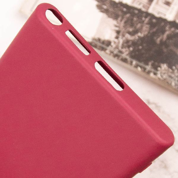 Чохол Silicone Cover Lakshmi Full Camera (A) для Samsung Galaxy S23 Ultra Бордовий / Marsala 268235 фото