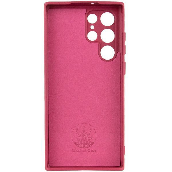Чохол Silicone Cover Lakshmi Full Camera (A) для Samsung Galaxy S23 Ultra Бордовий / Marsala 268235 фото