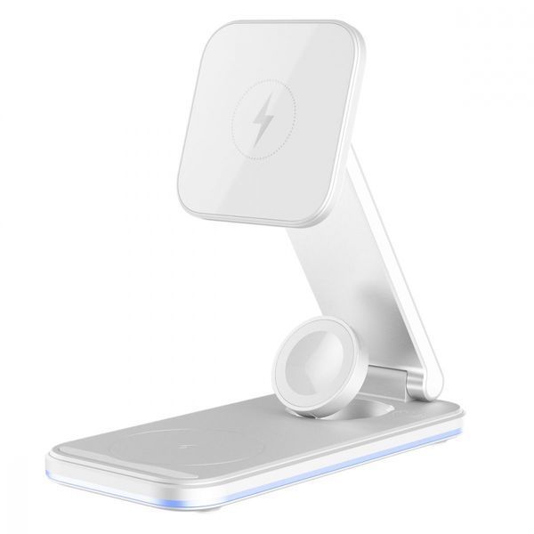 Бездротовий зарядний пристрій Proove Energy Fold 3 in 1 (WSEF15010002) White 277461 фото