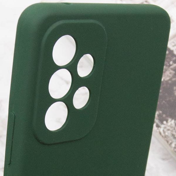 Чохол Silicone Cover Lakshmi Full Camera (AAA) для Samsung Galaxy A33 5G Зелений / Cyprus Green 271868 фото