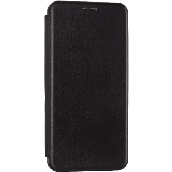 Чохол-книжка Xiaomi Redmi Note 12 4G оріг. (шкіра) Чорний 268909 фото