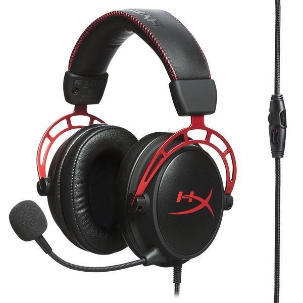 Гарнітура ігрова HyperX Cloud Alpha WL/USB-A, чорно-червоний (4P5D4AA) 364199 фото