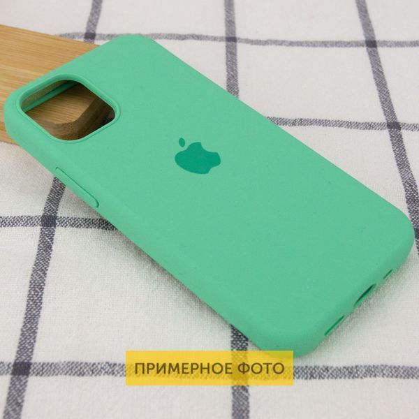Чохол Silicone Case Full Protective (AA) для Apple iPhone 16 (6.1") Зелений / Spearmint 319347 фото
