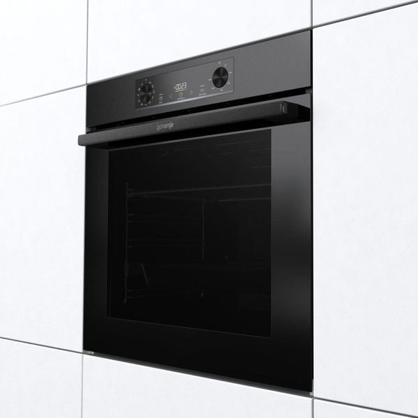 Комплект Gorenje (духовка електрична BO6735E05B + поверхня газова на склі GTW641EB), 743549, чорн (SET_BO6735E05B_GTW641EB) 374704 фото