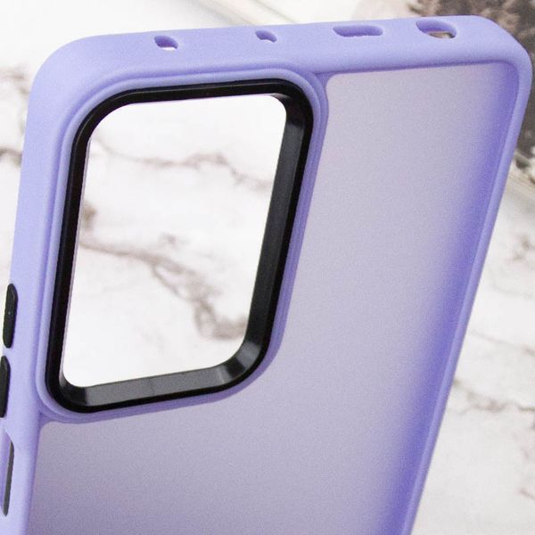 Чохол TPU+PC Lyon Frosted для Xiaomi Poco F5 / Note 12 Turbo Purple 273525 фото