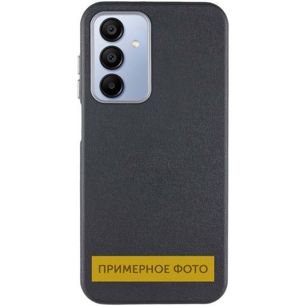 Шкіряний чохол Leather Case Metal Buttons для Xiaomi Redmi 9C Black 342189 фото