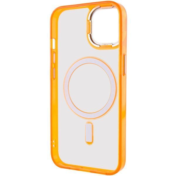 Чохол TPU Iris with MagSafe для Apple iPhone 12 Pro Max (6.7") Помаранчевий 272109 фото