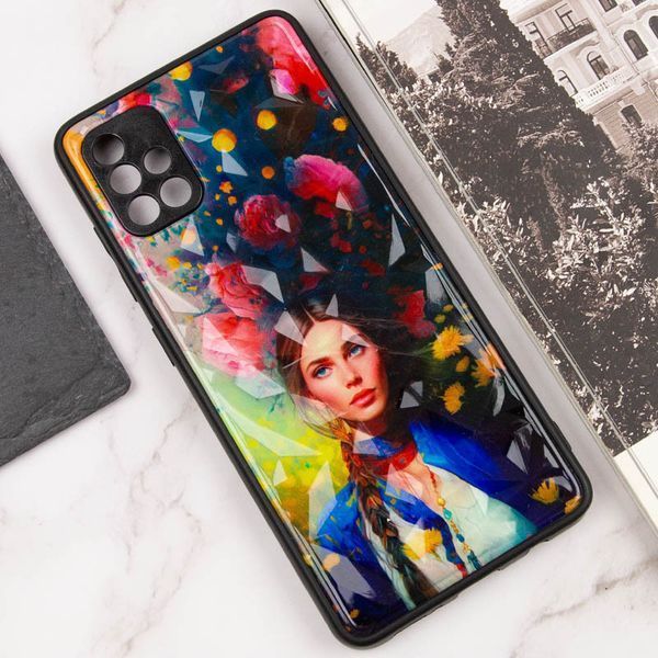 TPU+PC чохол Prisma Ladies для Samsung Galaxy A51 Peonies 267874 фото