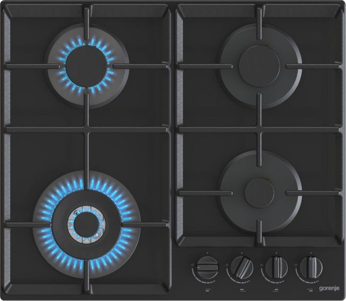 Комплект Gorenje (духовка електрична BO6735E05B + поверхня газова на склі GTW641EB), 743549, чорн (SET_BO6735E05B_GTW641EB) 374704 фото