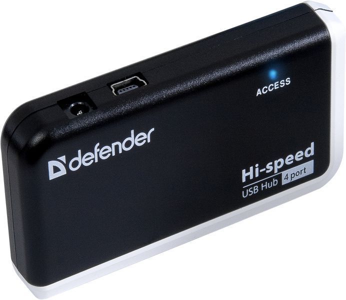 Комп.Аксесуари DEFENDER Хаб 4xUSB 2.0 QUADRO INFIX 306072 фото