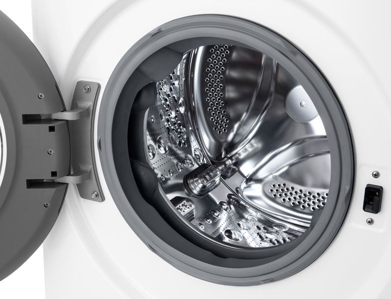 Пральна машина LG фронтальна, 10кг, 1400, A, 57см, дисплей, пара, інвертор, білий 399881 фото