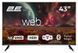 Телевізор 43" 2E LED 4K 60Hz Smart WebOS Black (2E-43A07KUW) 363572 фото 1