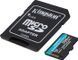Карта пам'яті Kingston MicroSDXC 256GB Canvas Go Plus Gen4 200MB/s A2 U3 V30 + SD-адаптер (SDCG4/256GB) 376905 фото 2