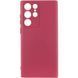 Чохол Silicone Cover Lakshmi Full Camera (A) для Samsung Galaxy S23 Ultra Бордовий / Marsala 268235 фото 1