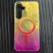 Чохол TPU Shiny Mountain (MagFit) для Samsung Galaxy S24+ Yellow / Pink 377623 фото 4