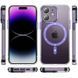 Чохол TPU+PC Colorful with MagSafe для Apple iPhone 12 (6.1") Purple 273689 фото 2