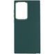 TPU чохол Bonbon Metal Style для Samsung Galaxy S24 Ultra Зелений / Pine green 284984 фото 1