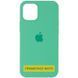 Чохол Silicone Case Full Protective (AA) для Apple iPhone 16 (6.1") Зелений / Spearmint 319347 фото 1