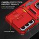 Ударостійкий чохол Camshield Army Ring для Samsung Galaxy A05s Червоний / Red 283631 фото 5
