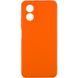 Силіконовий чохол Candy Full Camera для Oppo A38 / A18 Помаранчевий / Orange 286333 фото 1
