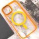 Чохол TPU Iris with MagSafe для Apple iPhone 12 Pro Max (6.7") Помаранчевий 272109 фото 5