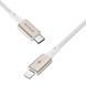 Кабель Proove Dense Metal Type-C To Lightning 27W (1m) (CCDM27002102) White 287018 фото 4