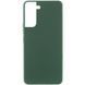 Чохол Silicone Cover Lakshmi (AAA) для Samsung Galaxy S21 FE Зелений / Cyprus Green 286199 фото 1