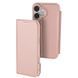Чохол-книжка Dux Ducis з кишенею для візиток для Apple iPhone 17 (6.3") Rose Gold 393978 фото 1