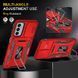 Ударостійкий чохол Camshield Army Ring для Samsung Galaxy A05s Червоний / Red 283631 фото 2