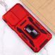 Ударостійкий чохол Camshield Army Ring для Xiaomi Redmi Note 11 Pro 4G/5G / 11E Pro / 12 Pro 4G Червоний / Red 256162 фото 6